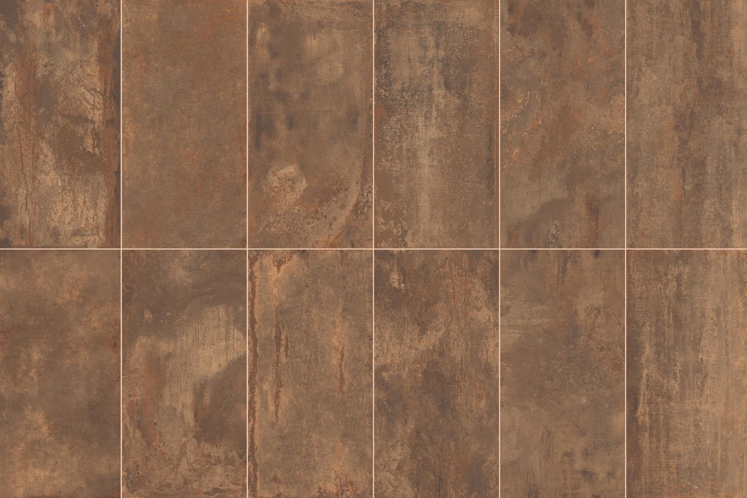 Dalle METALLICO CORTEN RUST