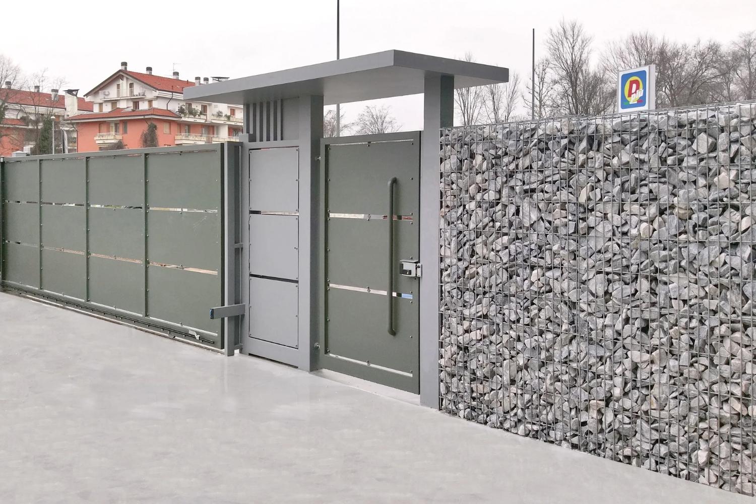 Mur de Gabion