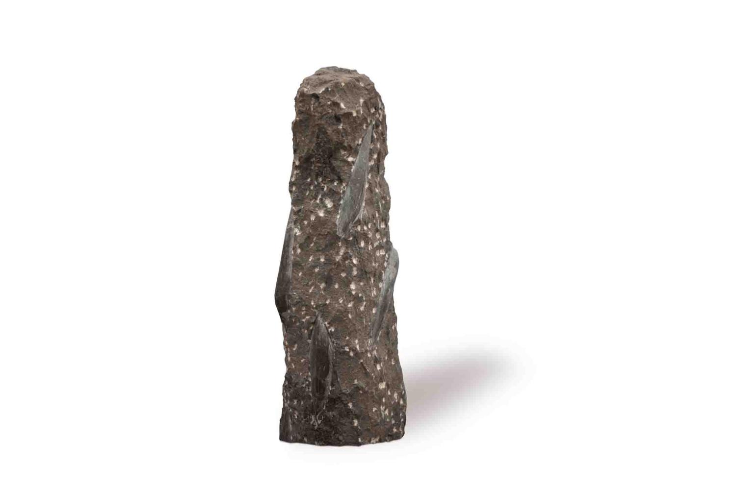 Monolithe OBELISK FOSSIL BLACK